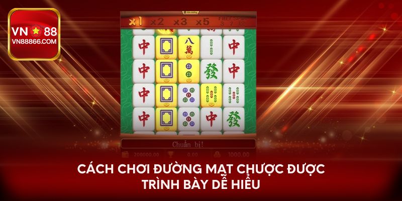 Cách chơi đường mạt chược được trình bày dễ hiểu