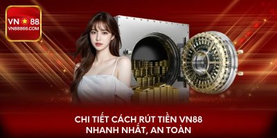 Chi tiết cách rút tiền VN88 nhanh nhất, an toàn