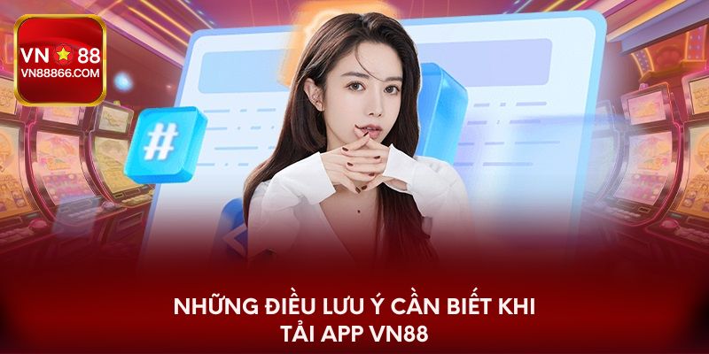 Những điều lưu ý cần biết khi tải app VN88
